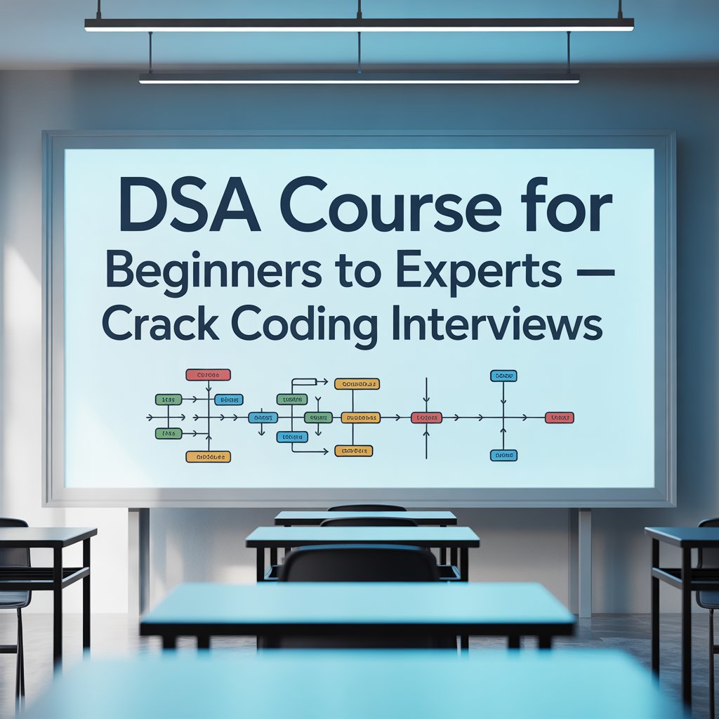 DSA Course for Beginners to Experts – Crack Coding Interviews
